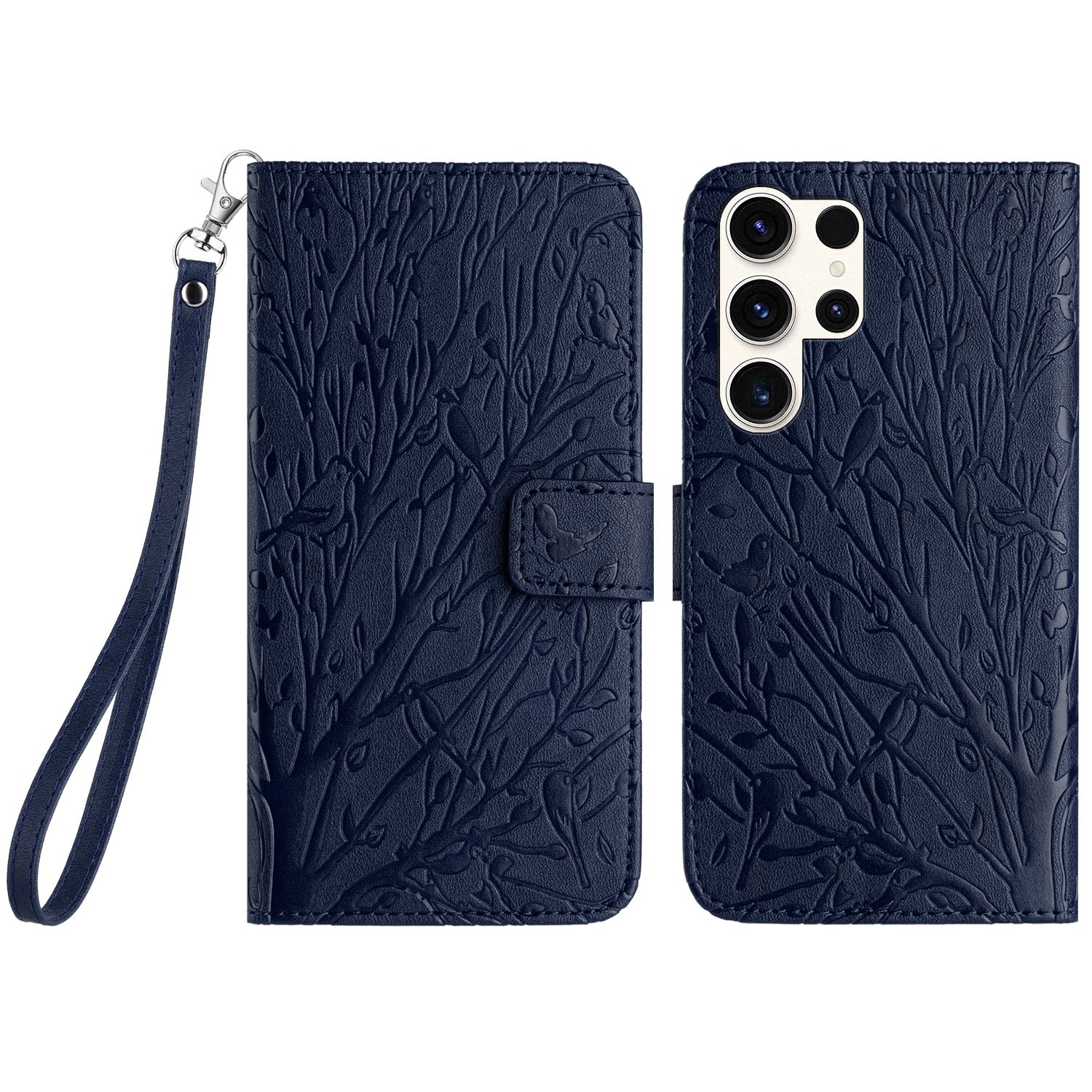 For Samsung Galaxy S23 Ultra Leather Case Anti-scratch Wallet Stand Phone Cover For Samsung Galaxy S23 Ultra Leather Case Anti-scratch Wallet Stand Phone Cover